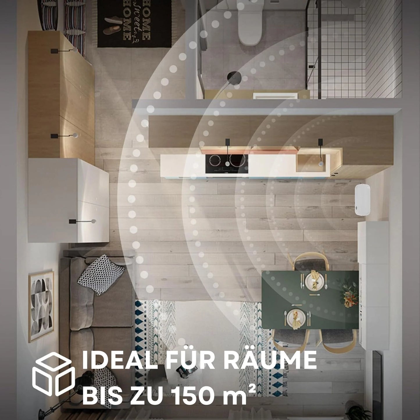 Duftdiffuser Studio Air Weiß <150 m2