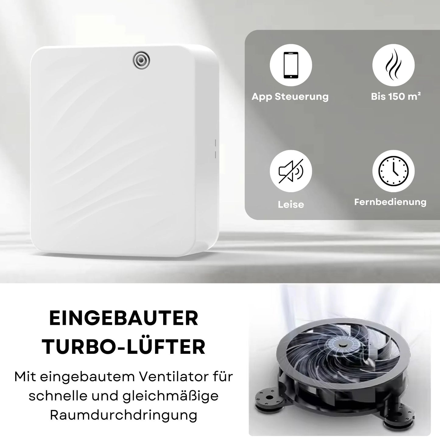 Duftdiffuser Studio Air Weiß <150 m2