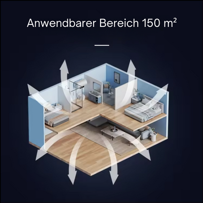 Duftdiffuser Studio Air Schwarz <150 m2